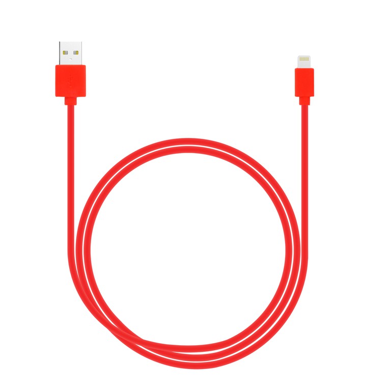 Lamtech Datacable for iPhone 1m Red