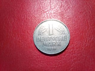 1 Mark  F , 1956, GERMANY