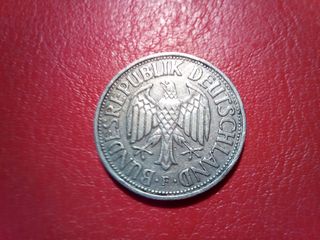 1 Mark  F , 1956, GERMANY-thumb-1
