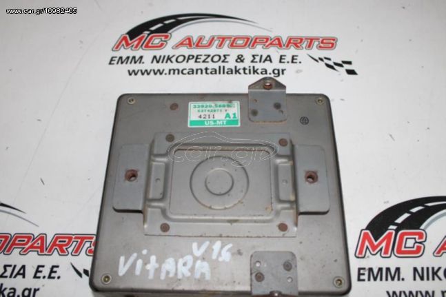 Εγκέφαλος  SUZUKI VITARA (1993-1998 | 1998-2004) 1600cc-16V 33920-58B90 4211A1   κίτρινη φίσσα