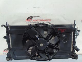 Ψυγείο  Κομπλέ  FORD FOCUS (2004-2008)     νερού και aircondition βεντιλατέρ μονό σε πλαίσιο