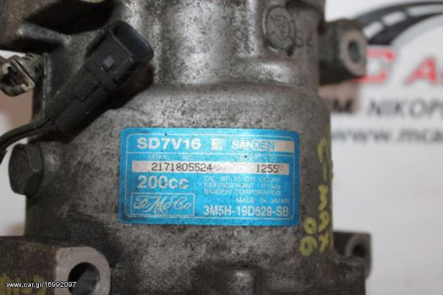 Κομπρεσέρ Air Condition  FORD FOCUS (2004-2008)  3M5H-19D629-SB 1255   C-MAX SANDEN