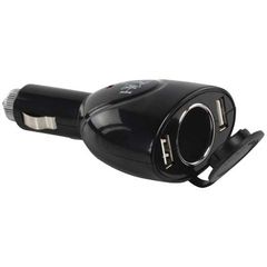 HQ Διπλός Universal φορτιστής αυτοκινήτου USB με βύσμα 12V - P.SUP.USB 202