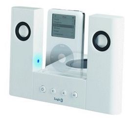 Logic3 Docking Station for ipod & ipod mini (IP106) White