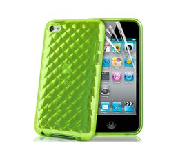 Διαφανής Θήκη - Hydro Gel Case Cover για το iPod Touch 4G σε Πράσινο Χρώμα