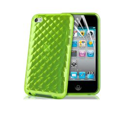 Διαφανής Θήκη - Hydro Gel Case Cover για το iPod Touch 4G σε Πράσινο Χρώμα
