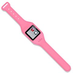 PURO iPod Nano 6 ρολόϊ silicon wristband ΡΟΖ