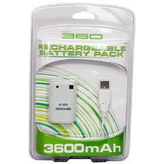Επαναφορτιζομένη Μπαταρία XBOX360 3600mAh USB