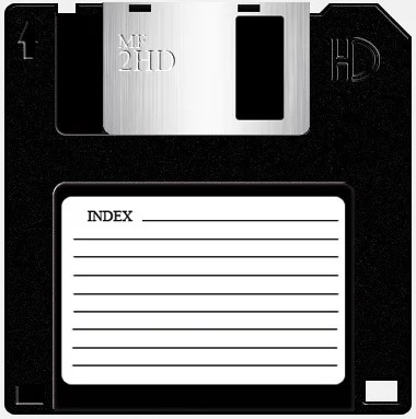Floppy Δισκέτα μεμονωμένη (1 τεμάχιο)