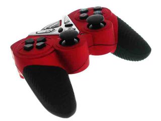 GEMBIRD Ασύρματο Χειριστήριο για PS2/ PS3 / PC Κόκκινο (JPD-ST04W)