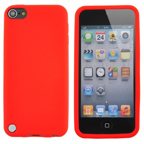 iPod Touch 5 θήκη σιλικόνης Κόκκινη