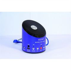 Μπλέ- WS-139RC Mini MP3/Fm radio Speaker with built-in MP3 player and FM radio, support MP3 play from USB/microSD Card - Black - Φορητό ηχείο με δυνατότητα αναπαραγωγής Mp3 μέσω USB ή SD κάρτας και εν