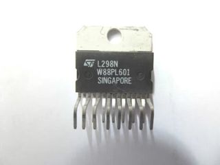 L298N DUAL FULL BRIDGE MOTOR DRVR 5V 15PIN MULTIWATT