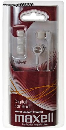 Maxell Velvet Smooth Comfort Ακουστικά Λευκό HP-CN30-WH