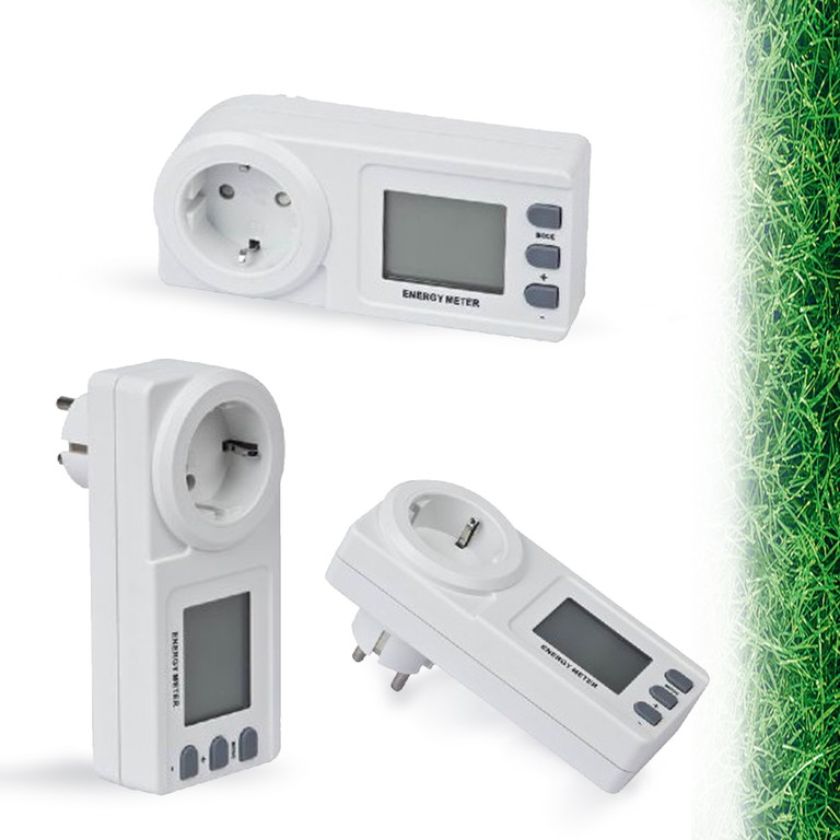 Energenie Single Socket Power Meter White EG-EM1