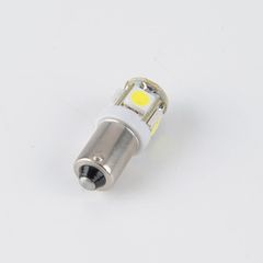 BA9S T4W H6W 1985 363 5050 SMD 5 LED Car Side Light Bulb White (OEM)