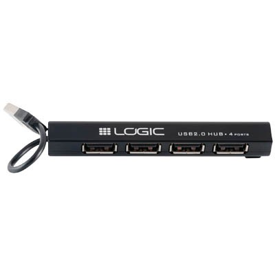 Logic USB 2 Hub με 4 Θύρες MODECOM LOGIC PEN HUB 4