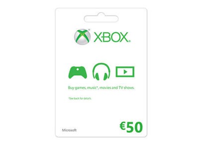 Microsoft Xbox Live - Prepaid Card