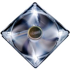 140 x 140 x 25mm 12V Akasa Ανεμιστήρας Η/Υ με Λευκά LED AKASA 195WH