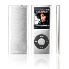 MP3 Player Συσκευή Αναπαραγωγής Ήχου, Μουσικής, Εικόνας & Video TFT 1.8 Ασημί (OEM)