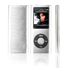 MP3 Player Συσκευή Αναπαραγωγής Ήχου, Μουσικής, Εικόνας & Video TFT 1.8 Ασημί (OEM)