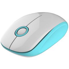 Element Ασύρματο Οπτικό Ποντίκι MS-250WG Λευκό/Γαλάζιο