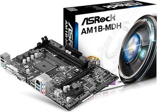 ASROCK MB AM1B-MDH, SOCKET AMD AM1, 2 DIMM SOCKETS DDR3, VGA AMD