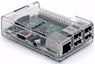 Διάφανη Θήκη ABS για το Raspberry Pi Model B+ (OEM) (BULK)