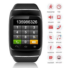ZGPAX S12 Smartwatch with Camera, Message Control and Hands-Free Calls for Android/iOS