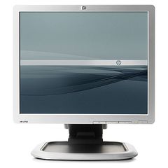 Οθόνη 17 inch HP 1750 - Flat panel display - TFT - 17" - 1280 x 1024 VGA, DVI, USB 2 Hub, Grade A, με καλώδιο VGA Cable και ρεύματος GF904AA