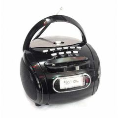 Colon RX-186 Mini MP3/Fm radio Speaker with built-in MP3 player and FM radio, support MP3 play from USB/SD Card - Black- Φορητό ηχείο με δυνατότητα αναπαραγωγής Mp3 μέσω USB ή SD κάρτας και ενσωματωμέ