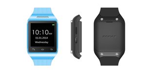 ZGPAX S18 GSM Watch Phone w/ 1.54" Capacitive Screen, Quad-band, Bluetooth, FM - Μπλέ