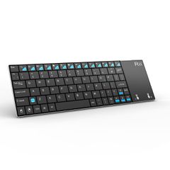 Μίνι Ασύρματο Πληκτρολόγιο Rii Mini K12 Compact Size Ultra Slim 2.4GHz Wireless Keyboard With Touchpad για Android TV Box / Windows PC / Smart TV / PS3/ PS4 B00EDBXB8K