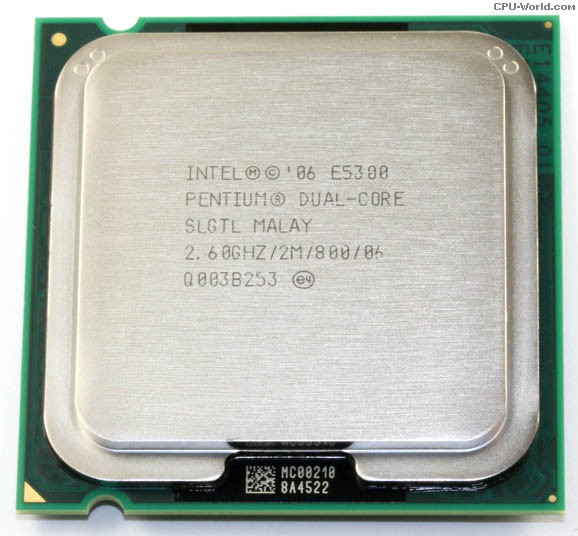 Intel Pentium Dual Core E5300 2.6GHZ 775 (MTX)
