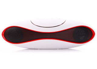 Rugby Φορητό Ηχείο Bluetooth με FM Ράδιο Ασπρο (OEM)