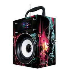 BBX5 ROCK AUDIOBOX BLUETOOTH MP3 HXEIO ME FM ΡΑΔΙΟ ΣΧΕΔΙΟ ROCK