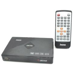 Jesurun J-03 Portable 1080P Media Player with HDMI / VGA / AV / YPbPr / USB / SD Black