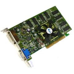 Dell U0842 Nvidia Quadro FX500 128MB AGP 8x DVI-I/VGA Video Card (Μεταχειρισμένο)