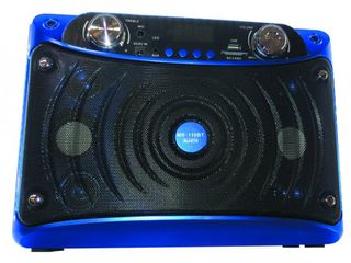 MS-110BT Mobile Multimedia Speaker με δυνατότητα αναπαραγωγής Mp3 μέσω USB ή micro SD κάρτας και ενσωματωμένο FM δέκτη και Bluetooth με τηλεχειριστήριο (OEM)