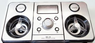 MS-78BT Mobile Multimedia Speaker με δυνατότητα αναπαραγωγής Mp3 μέσω USB ή micro SD κάρτας και ενσωματωμένο FM δέκτη και Bluetooth με τηλεχειριστήριο (OEM)