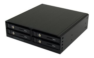 LC POWER 5.25'' Εξωτερική Θήκη USB 2 για SATA εξαρτήματα LC-ADA-525-4x25-SWAP