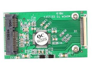 mSATA mini PCI-E SSD to 40pin ZIF Adapter Card (OEM) (BULK)