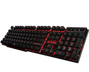 Armaggeddon Kalashnikov AK-990i Αδιάβροχο Gaming Πληκτρολόγιο με Φωτισμό Μαύρο