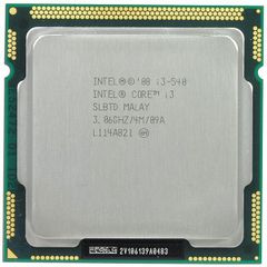 Intel i3-540 36GHZ/4M 1156 (Μεταχειρισμένο)