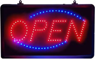 Πινακίδα LED 2 Χρωμάτων OPEN