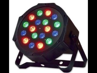Φωτορυθμικό RGB DMX 18τμχ Flat Mini Led disco Par