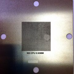 80 x 80mm BGA Universal Stencil Kit for WII CPU Universal reballing stencil - 0.60mm (OEM)
