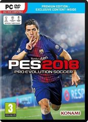 PC GAME - Pro Evolution Soccer 2018 Premium Edition PES 2018 + Pre Order bonus (Ελληνικό) Κωδικός