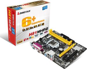 Biostar H81MHP2 1150 VGA SERIAL PARALLEL DDR3