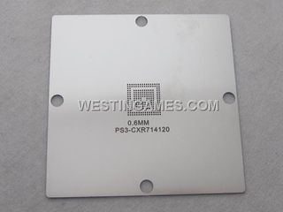80 x 80mm BGA Universal Stencil Kit for PS3-CXR714120 reballing stencil - 0.60mm (OEM)